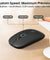 pTron Keyvo KW4 Wireless Keyboard & Mouse Combo Set, Ultra-Slim Keyboard w/ 78 Keys, Multimedia Keys, BT Mouse w/ 1600 DPI Precision Optical Sensor, Compatible with Tablets/Smartphones/PC (Sable)