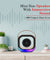pTron Fusion Moment 10W Mini Bluetooth Speaker with Immersive Sound, Transparent Design, Vivid RGB Lights, 6Hrs Playtime, Bluetooth V5.3, TWS Pairing & Type C Charging Port (Ivory)