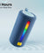 pTron Fusion Buzz 14W Bluetooth Speaker w/Immersive Sound, 8hrs Playback, Rhythmic RGB Lights, Multi-Play Modes BT5.3/TF Card/USB, TWS Feature, Integrated Controls, Portable, Type-C Charging (Navy)