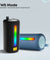 pTron Fusion Buzz 14W Bluetooth Speaker w/Immersive Sound, 8hrs Playback, Rhythmic RGB Lights, Multi-Play Modes BT5.3/TF Card/USB, TWS Feature, Integrated Controls, Portable, Type-C Charging (Navy)
