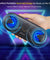 pTron Fusion 10W Bluetooth Speaker, Pristine Stereo Sound, 10Hrs Playtime, Bluetooth 5.0 Speaker, Portable Design, Multi-Play Modes BT/3.5mmAux/TF Card/USB Ports, Integrated Controls (Raven)