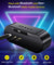pTron Fusion 10W Bluetooth Speaker, Pristine Stereo Sound, 10Hrs Playtime, Bluetooth 5.0 Speaker, Portable Design, Multi-Play Modes BT/3.5mmAux/TF Card/USB Ports, Integrated Controls (Raven)