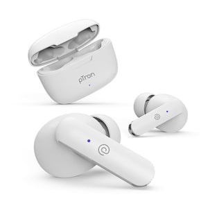 pTron Basspods P81 TWS Earbuds (White)