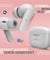 pTron Basspods P81 TWS Earbuds (White)