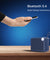pTron Musicbot Pop V2 7W Bluetooth Speaker with Pristine Sound, Alluring Bass, 6hrs Playtime, Compact Size, TWS Feature, Multi-Playback Modes-BT5.4/TF Card/USB, Metal Grill & Type-C Charging (Blue)