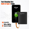 pTron Dynamo Rush 10K mAh Nano Power Bank (Black)