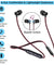 pTron InTunes Lite High Bass In-Ear Wireless Headphones With Mic - (Black/Red)