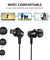 PTron HBE9 Headphone Universal Stereo In Ear Earphone With 3.5mm Jack For All Smartphones (Black)