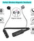 pTron InTunes Plus In-Ear Magnetic Wireless Headset with Mic - (Grey/Black)