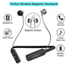 pTron InTunes Plus In-Ear Magnetic Wireless Headset with Mic - (Grey/Black)