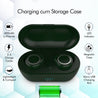 pTron Bassbuds True Wireless Bluetooth Headphones (TWS) with Mic - (Green)