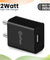 pTron Volta 12W Fast Charging USB Charger with 1m 2.4A Micro USB Cable, Made in India, BIS Certified Single Port USB Wall Adapter (Black)