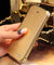 Apple IPhone 5/5S Luxury Flip Cover With Swarovski Diamond Metal Bumper (Gold)