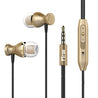 PTron Magg Best In-Ear Headphone with Noise Cancellation (Gold/Black)