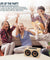 PTron Quinto Wireless Bluetooth Speaker For All Smartphones (Gold)