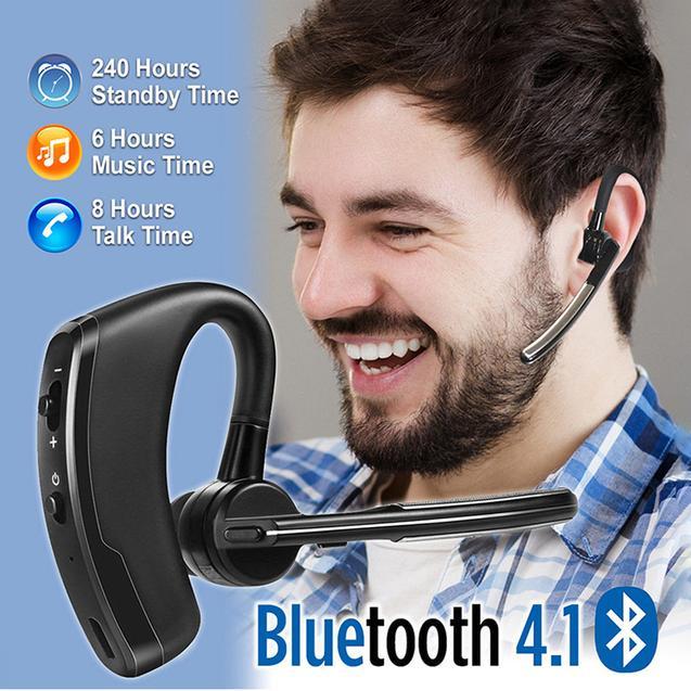 PTron Rover High Quality Bluetooth Headset With Voice control Headphone For All Smartphones (Black)