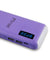 PTron 10000mAh Flare Power Bank For All Smartphones With 2 USB Port & Digital Display (Purple)