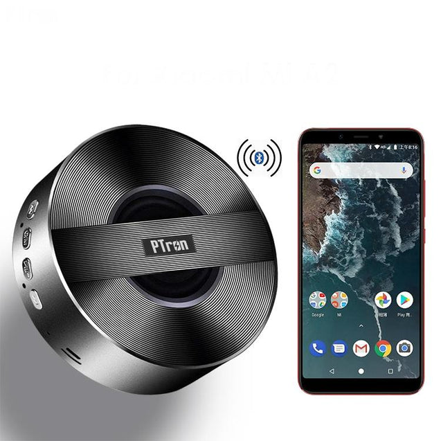 PTron Musicbot Mini Bluetooth Speaker Portable Wireless Speaker Support TF, USB For All Smartphones