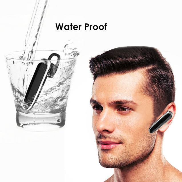 PTron Zen B1 Rainproof Mini CSR Chipset 4.1 Bluetooth Headset Hands Free Wireless Earphone (Black)