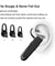 PTron Zen B1 Rainproof Mini CSR Chipset 4.1 Bluetooth Headset Hands Free Wireless Earphone (Black)