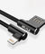 PTron Solero USB Lightning Cable - L Shape Design Sync Data Cable Charger For iOS Smartphones