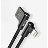 PTron Solero USB Lightning Cable - L Shape Design Sync Data Cable Charger For iOS Smartphones