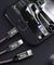 PTron Indigo 2A 3 In 1 Sync Charging Cable Jeans Cloth USB Data Cable For Smartphones (Black)