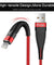 PTron Gravita 2A USB To Lightning USB Cable Charging Cable For All IOS Smartphones Red
