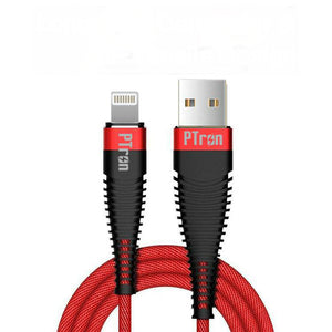 PTron Gravita 2A Type C USB Data Cable Charging Cable For All Type C Smartphones (Red)