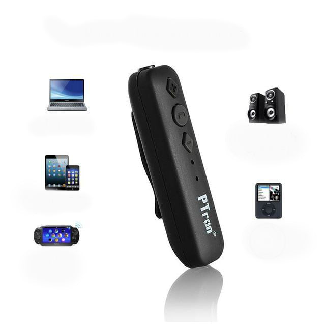 PTron Echo Bluetooth Wireless Adapter For Smartphones (Black