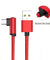 PTron Solero Lite 2A Data Cable L Shape Charging Cable For Android Smartphones (Red)