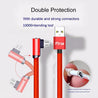 PTron Solero Lite 2A Data Cable L Shape Charging Cable For Android Smartphones (Red)