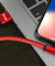 PTron Solero Lite 2A Data Cable L Shape Charging Cable For Android Smartphones (Red)