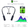 PTron Tangent Pro Wireless Headphone Neckband Bluetooth Headset For All Smartphones (Grey/Black)