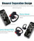 PTron Twins Pro True wireless In-Ear Bluetooth TWS Headset With Mic For All Smartphones (Black)