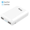 PTron Dynamo Z Dual USB 10000mAh Compact Power Bank for All Smartphones (White)
