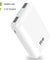 PTron Dynamo Z Dual USB 10000mAh Compact Power Bank for All Smartphones (White)