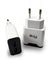 PTron Volta 2.4A Dual USB Ports Fast Charging Travel Adapter for All Smartphones (White)