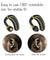 PTron Eleganto Bluetooth v5.0 CSR Chipset Mono Earphones with Mic for All Smartphones (Black/Gold)