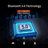 PTron Tangent Evo Bluetooth 5.0 Neckband Bluetooth Headset for All Smartphones (Black/Grey)