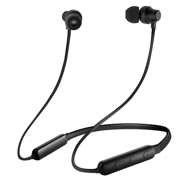 pTron InTunes Lite High Bass In-Ear Wireless Headphones with Mic - (Black)