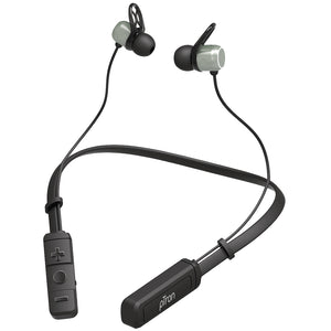 pTron InTunes Plus In-Ear Magnetic Wireless Headset with Mic - (Grey/B -  pTron India