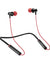 pTron InTunes Beats In-Ear Magnetic Stereo Wireless Neckband with Mic - (Black/Red)
