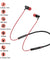 pTron InTunes Beats In-Ear Magnetic Stereo Wireless Neckband with Mic - (Black/Red)