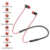 pTron InTunes Beats In-Ear Magnetic Stereo Wireless Neckband with Mic - (Black/Red)