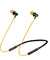 pTron InTunes Beats In-Ear Magnetic Stereo Wireless Neckband with Mic - (Black/Yellow)