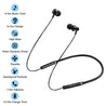 pTron InTunes Beats In-Ear Magnetic Stereo Wireless Neckband with Mic - (Black)