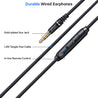 pTron Boom One In-Ear Stereo Sound Wired Earphones with Mic & Volume Control - (Black)
