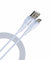 pTron Solero T241 2.4A Type-C Data & Charging USB Cable, Made in India, 480Mbps Data Sync, Durable 1 m Cable for Type-C USB Devices - (White)