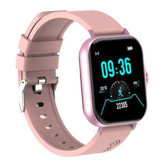 pTron Pulsefit P261 Bluetooth Calling Smartwatch with 1.7" Full Touch Color Display, Real Heart Rate Monitor, SpO2, 150+ Watch Faces, 5 Days Battery Life Fitness Trackers & IP68 Waterproof (Pink)